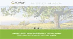 Desktop Screenshot of oakwoodtreatment.com